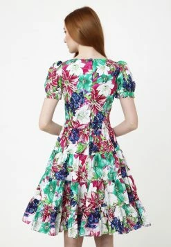 Madam-T SARATA - Robe De Soirée - Weiß, Himbeere -Madam-T Soldes 2022 f2118db41ab349438c35020b9170605f