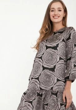 Madam-T FIKERA - Robe De Jour - Dunkel-beige -Madam-T Soldes 2022 f243a09bd38c4fa58b953542b9e42df7