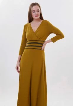 Madam-T GAVEIA - Robe Longue - Senf -Madam-T Soldes 2022 f26c35510f7f4947812ded1de81372b9