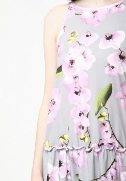 Madam-T LAZURINA - Robe De Jour - Grau, Lila -Madam-T Soldes 2022 f2b0cc1f6d4344c6b705c11fc42c4ab1