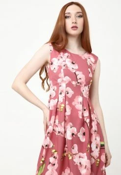 Madam-T KANTRI - Robe De Jour - Rosa, Grün -Madam-T Soldes 2022 f2cff368100d47e7aa252c828e0aefef