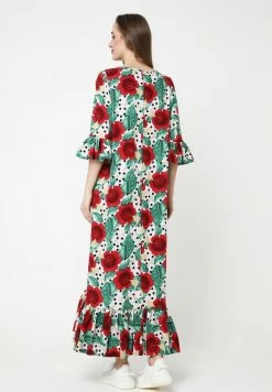 Madam-T Robe Longue - Rosa Rot -Madam-T Soldes 2022 f2d7ddfa5e274ae1ae566698c580cf20