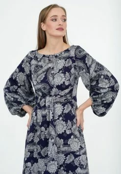 Madam-T ULANA - Robe De Jour - Blau/grün Pop -Madam-T Soldes 2022 f2eeecffd25849ab83d37f9a828f77ec