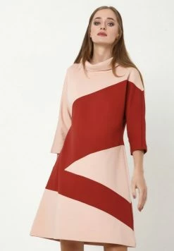 Madam-T SAYANA - Robe En Jersey - Pfirsich, Terrakotta