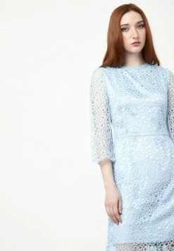 Madam-T SONATERA - Robe Fourreau - Hellblau -Madam-T Soldes 2022 f305ba5d9417444d9d6b9cbe9659cc14