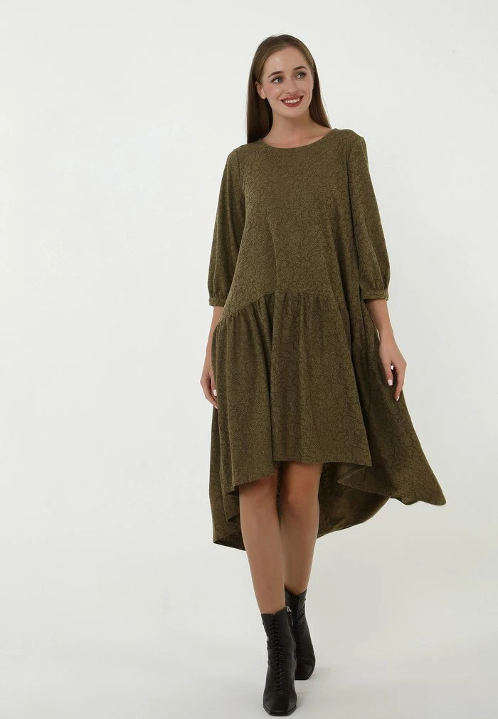 Madam-T EVA - Robe De Jour - Khakifarben 1 Madam-T EVA - Robe De Jour - Khakifarben