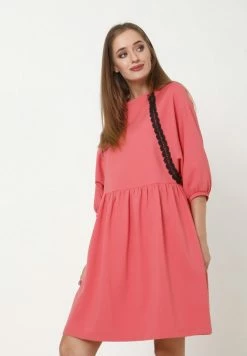Madam-T ADAMASA - Robe En Jersey - Coral