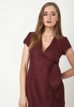 Madam-T ALLTAGSKLEID KLIMANA - Robe De Jour - Dunkel-weinrot -Madam-T Soldes 2022 f3a7947b4a0342589e00a19fe56f339a