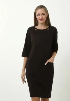 Madam-T KLEID FERULE - Robe De Jour - Braun