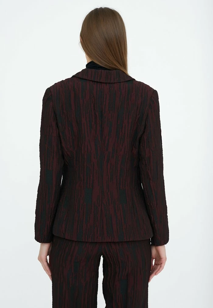 Madam-T MANA - Blazer - Black / Maroon 3 Madam-T MANA - Blazer - Black / Maroon – Image 3