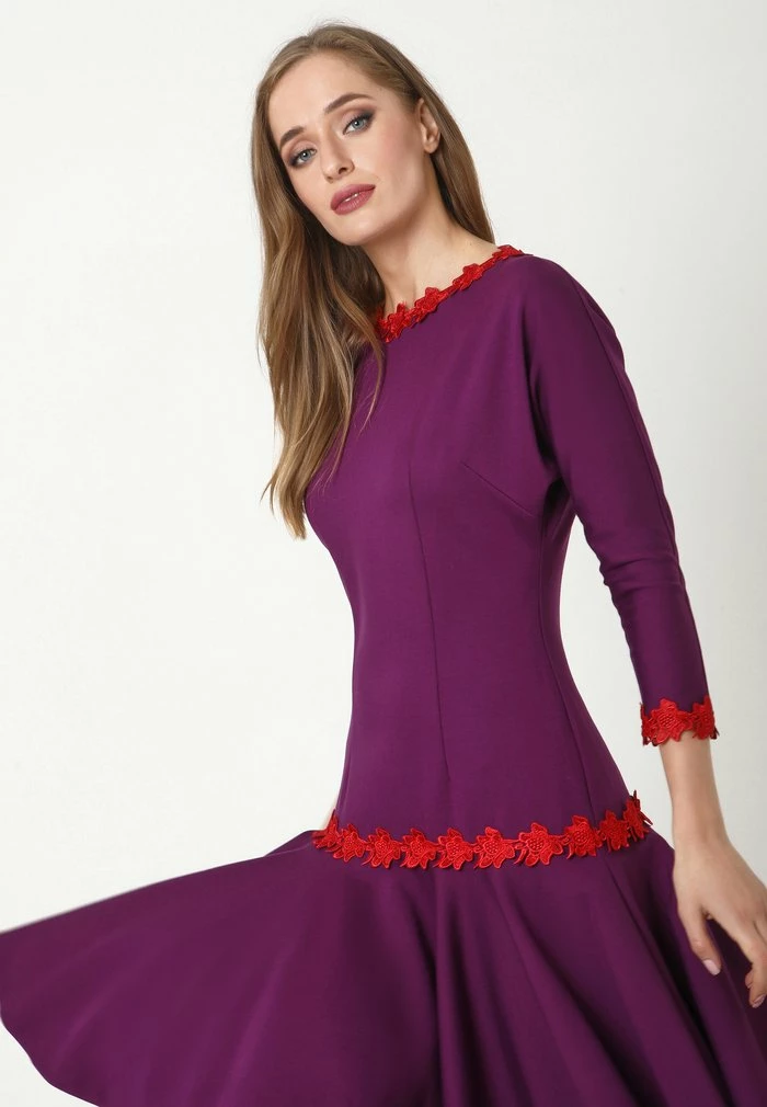 Madam-T SAMARA - Robe De Jour - Lila 5 Madam-T SAMARA - Robe De Jour - Lila – Image 5