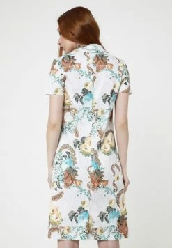 Madam-T Robe Chemise - Milchig, Hellbraun 9 Madam-T Robe Chemise - Milchig, Hellbraun -Madam-T Soldes 2022 f4a1df78a3fb429ebefb679429feec2c