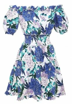 Madam-T Robe De Jour - Weiß, Kornblumenblau 9 Madam-T Robe De Jour - Weiß, Kornblumenblau -Madam-T Soldes 2022 f4a470461b9a44adb5419f9480753f18