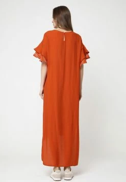 Madam-T SATINESSA - Robe Longue - Ingwer 10 Madam-T SATINESSA - Robe Longue - Ingwer -Madam-T Soldes 2022 f4c05ab3421e4f70807607331190760b