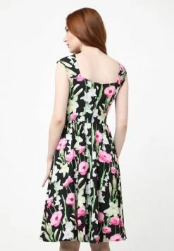 Madam-T Robe De Jour - Schwarz Rosa -Madam-T Soldes 2022 f4d07667991d4f72baea414910a9e94f