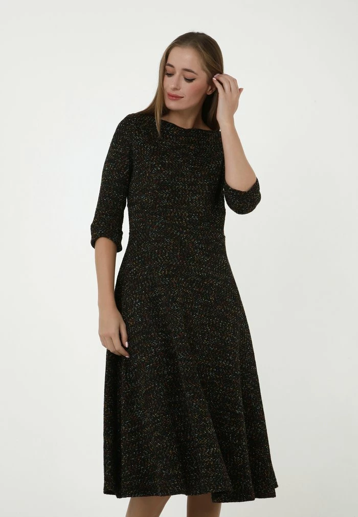 Madam-T YANNA - Robe Pull - Khaki/ingwer 1 Madam-T YANNA - Robe Pull - Khaki/ingwer