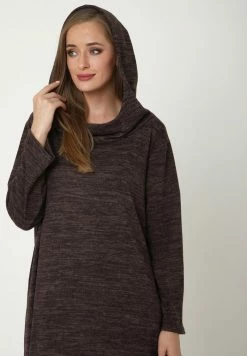 Madam-T ADELINARA - Robe Pull - Braun -Madam-T Soldes 2022 f662905271a74f9fa9635f4151e1cf92