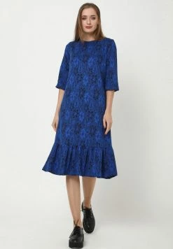 Madam-T Robe De Jour - Indigo, Hellblau -Madam-T Soldes 2022 f69bc64491d444cbbef017b47df826cf