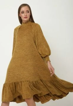 Madam-T Robe Pull - Senf -Madam-T Soldes 2022 f69eee4e3edb4200af6216fb34fca596