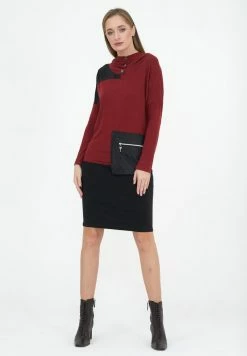 Madam-T MIGDALIA - Robe De Jour - Immigrant Rot/bla Bla -Madam-T Soldes 2022 f7ec6a3eb610488197eaf8dbcd58d3e1