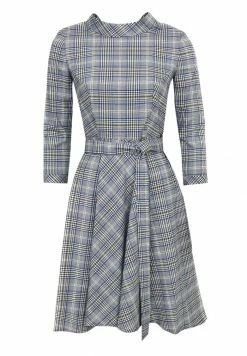 Madam-T SAMBRA - Robe De Jour - Grüner Kumpel/indigo -Madam-T Soldes 2022 f807a01bdf5e4ed5ade53284517a8640