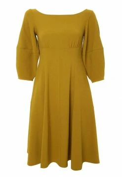 Madam-T RAMILDA - Robe De Jour - Senf -Madam-T Soldes 2022 f89ca1f4adf441c0824eab637e90a235