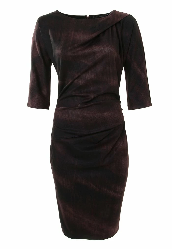 Madam-T PIHTA - Robe Fourreau - Lila, Schwarz 7 Madam-T PIHTA - Robe Fourreau - Lila, Schwarz – Image 7