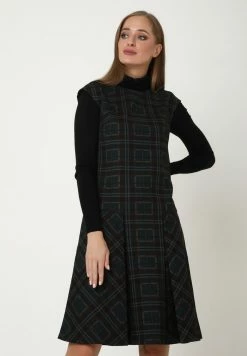 Madam-T GASCONA - Robe De Jour - Schwarz/grün