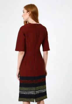 Madam-T NOELLA - Robe Fourreau - Wein Rot, Hellgrün 9 Madam-T NOELLA - Robe Fourreau - Wein Rot, Hellgrün -Madam-T Soldes 2022 f8ce16f163fd4c178234537ea869bfad