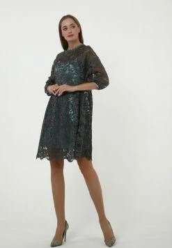Madam-T ADAMASA - Robe De Soirée - Dunkelgrau -Madam-T Soldes 2022 f8fe70e2598740d3b4bc05fc0fa077e8