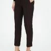 Madam-T MARIO - Pantalon Classique - Schwarz/burgund