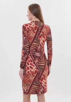 Madam-T COSTA - Robe Fourreau - Beige Emmanine Rot -Madam-T Soldes 2022 f91fcbb68f904612af94fd0d4e90e6f5