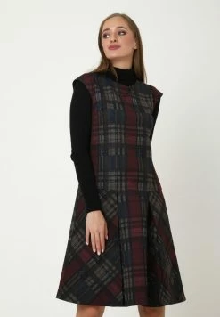 Madam-T GASCONA - Robe De Jour - Wein Rot, Blau