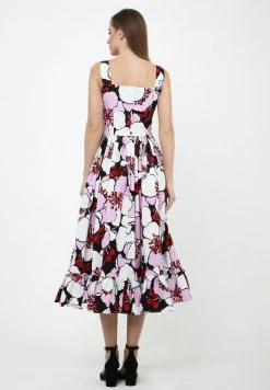 Madam-T Robe De Jour - Schwarz Weiß -Madam-T Soldes 2022 f9ad742aecab47f4a7ae4ef423455d81