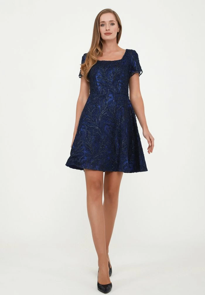 Madam-T AGAVA - Robe De Jour - Blau 2 Madam-T AGAVA - Robe De Jour - Blau – Image 2