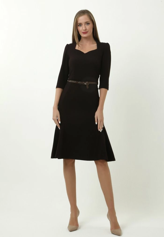 Madam-T LUNA - Robe De Jour - Black 2 Madam-T LUNA - Robe De Jour - Black – Image 2