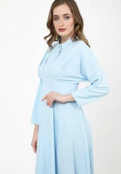 Madam-T KENAVA - Robe De Jour - Blau -Madam-T Soldes 2022 fa67bc058bdd46928f8d97b25fd4446d