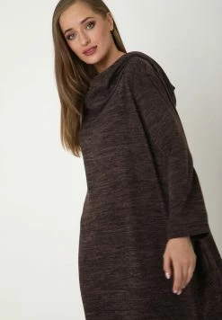 Madam-T ADELINARA - Robe Pull - Braun -Madam-T Soldes 2022 fa6ace6836c04cca95ea6d73be52ab6e