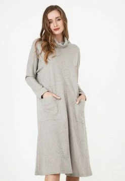 Madam-T TESSA - Robe De Jour - Hellgrau