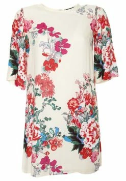 Madam-T MILANA - Robe De Jour - Beige, Rot -Madam-T Soldes 2022 fadb72bfe93c4d7a923c1974347eb887