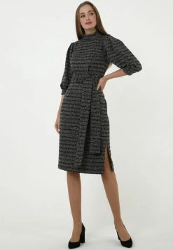 Madam-T MARENA - Robe De Jour - Grau Hellbraun -Madam-T Soldes 2022 fade15fed047419ca30037797cdd7570