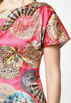 Madam-T Robe De Jour - Himbeere Goldrute -Madam-T Soldes 2022 faef92382e014b29aa341553e83aeb3a