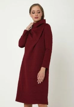 Madam-T ALLTAGS LILUNA - Robe Pull - Weinrot