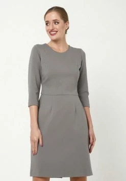 Madam-T Robe En Jersey - Grau