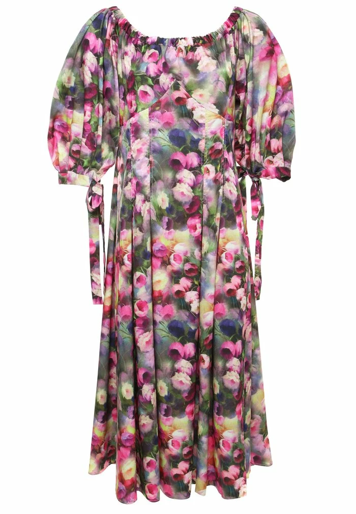 Madam-T ANTONELLA - Robe De Jour - Grau, Rosa 3 Madam-T ANTONELLA - Robe De Jour - Grau, Rosa – Image 3