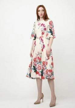 Madam-T TEREZIA - Robe De Jour - Beige/rot