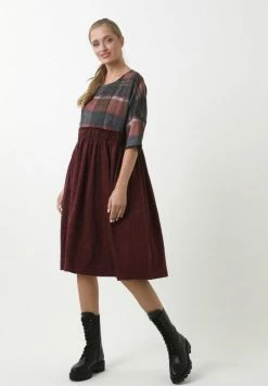 Madam-T KLEID OFELIA - Robe Fourreau - Weinrot -Madam-T Soldes 2022 fc3157f5a3964b4491a9b9405e4090ac