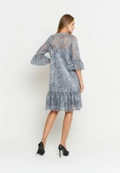 Madam-T NATELLA - Robe De Jour - Grau -Madam-T Soldes 2022 fc37800a80cf4fb9940b2636c99adcf5