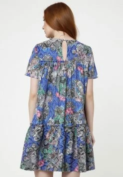 Madam-T Robe De Jour - Kornblume Blau, Rosa -Madam-T Soldes 2022 fc3d0ca2548848a58a53e584c18dd5b8