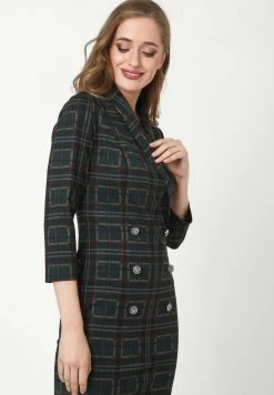 Madam-T KONTATA - Robe Fourreau - Schwarz Grün 11 Madam-T KONTATA - Robe Fourreau - Schwarz Grün -Madam-T Soldes 2022 fccf8772781141149d3a3725bd734a92